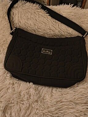 Beautiful Dark Brown Vera Bradley Bag Purse Satchel